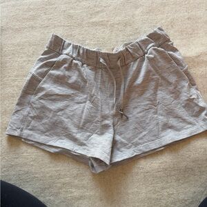 lululemon athletica Light Gray Athletic Shorts